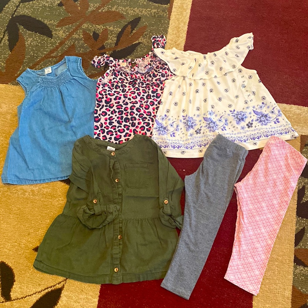 “Bundle of 6” kids clothes mix & match